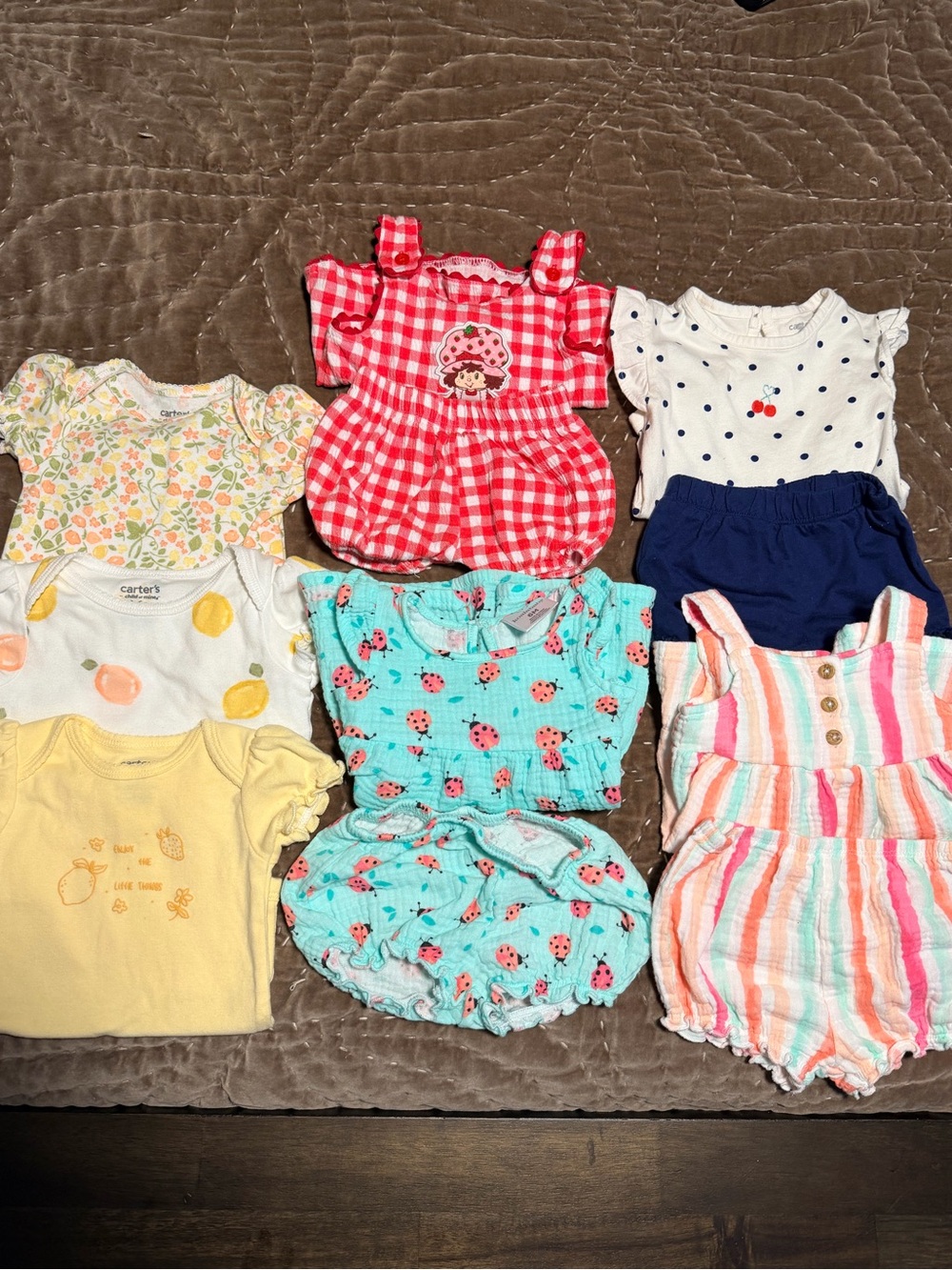 Baby girl summer clothing bundle lot